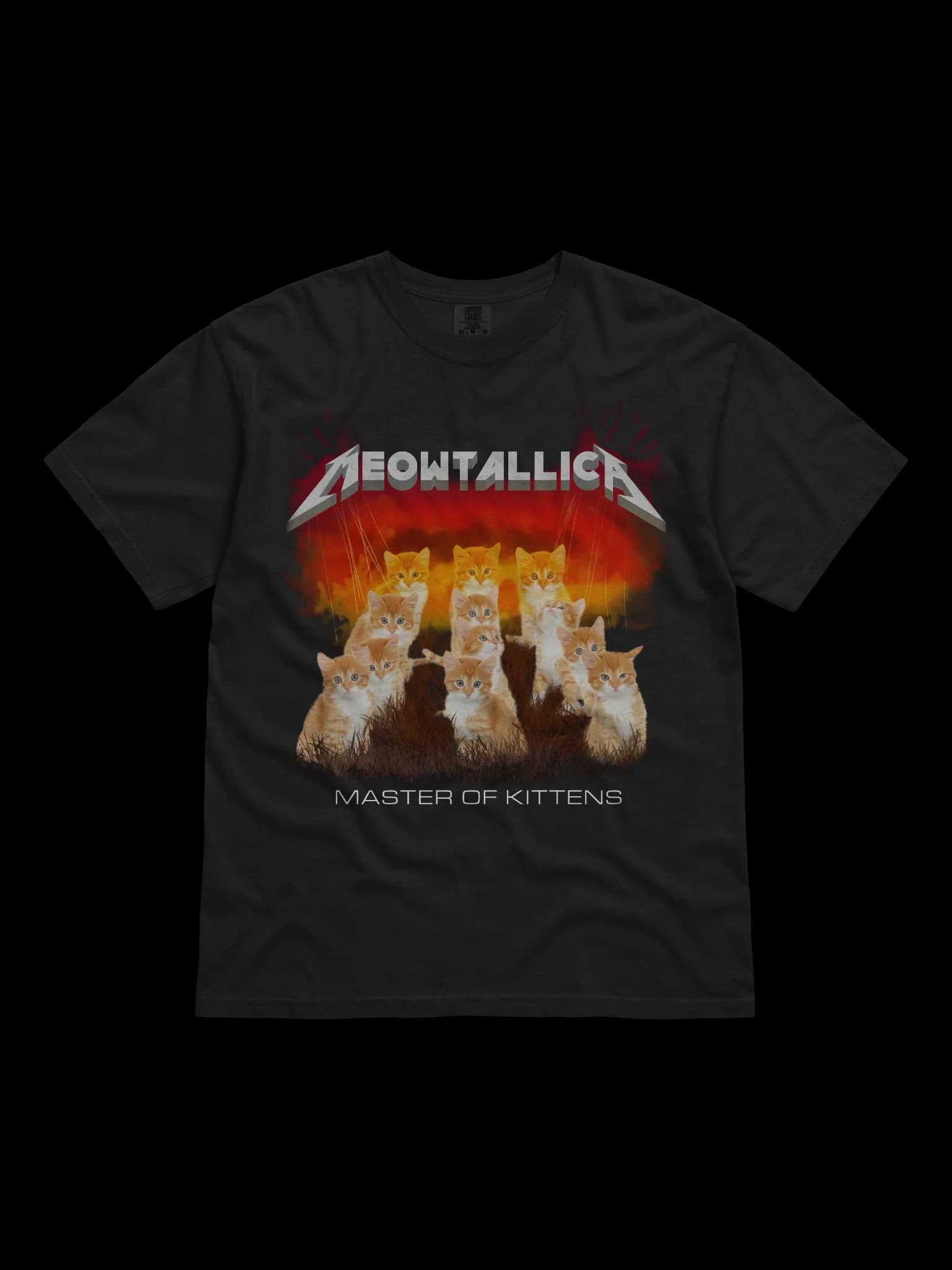 Meowtallica - Master Of Kittens - Tee