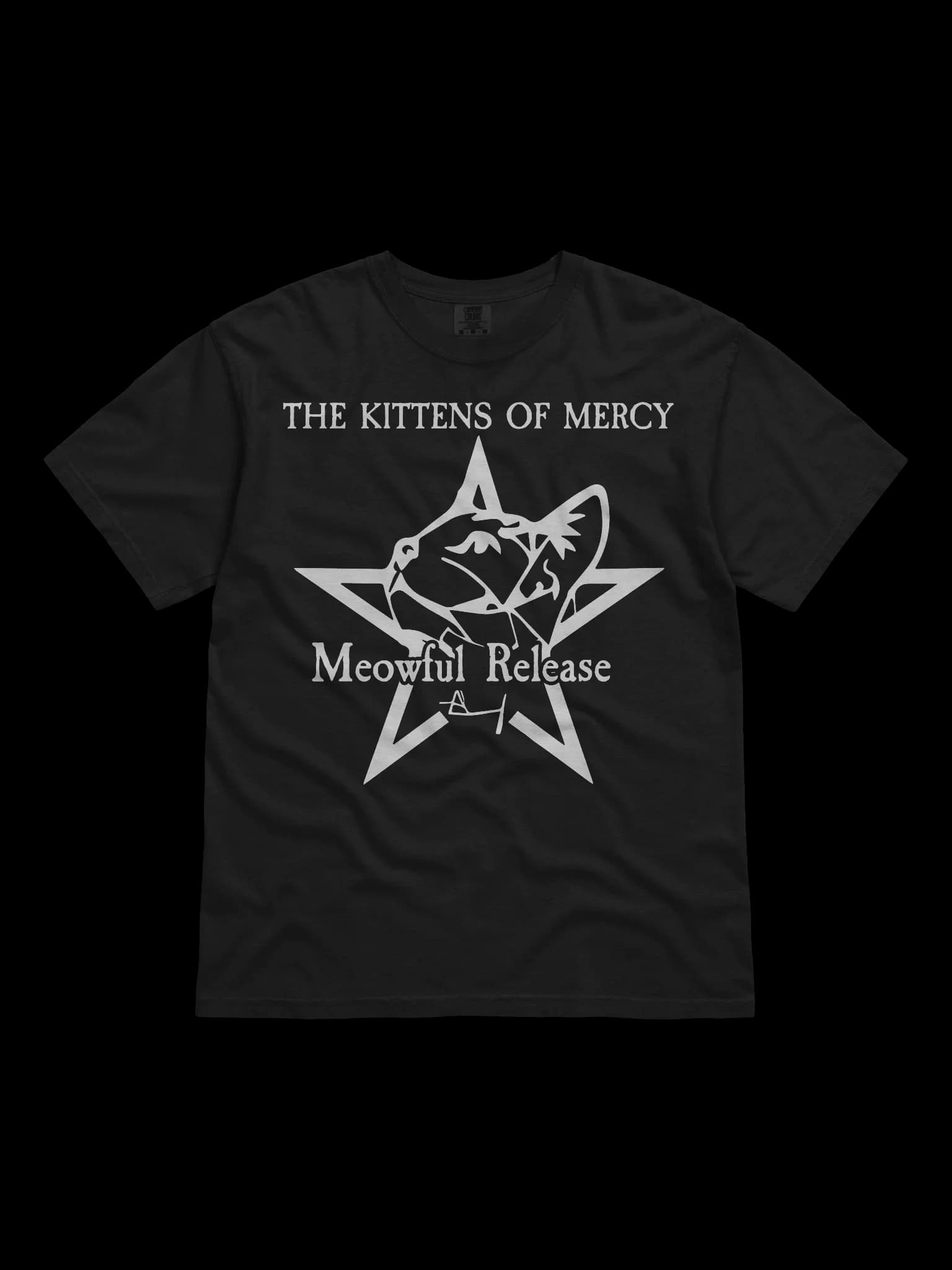 Kittens Of Mercy - Meowful Release - Tee
